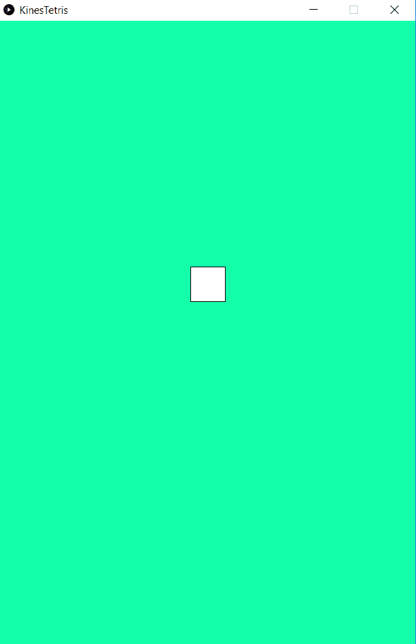 Bilde av starten på ditt eget tetris spill